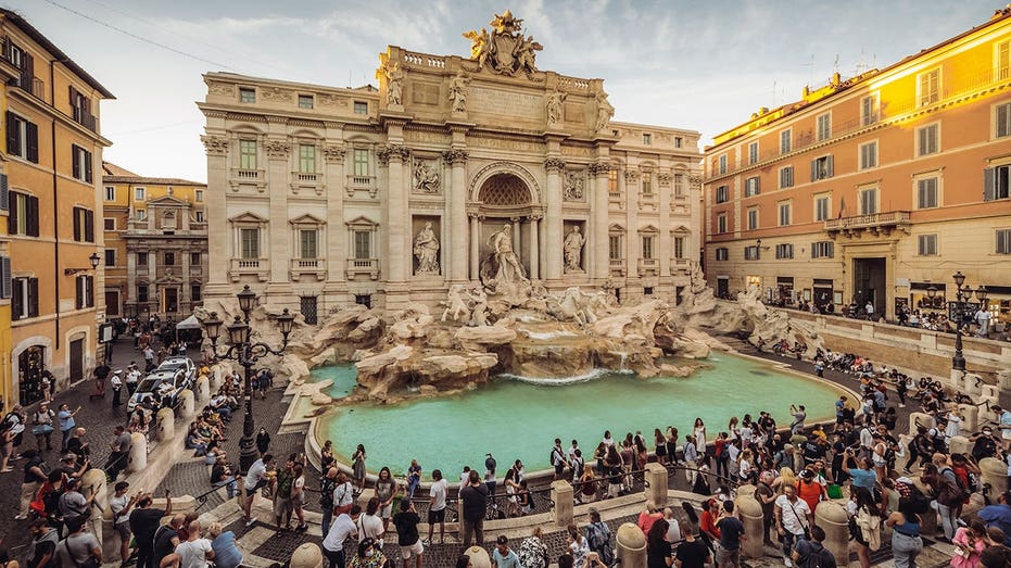 Tourist takes forbidden plunge at iconic landmark as visitors watch, stunned Church Find